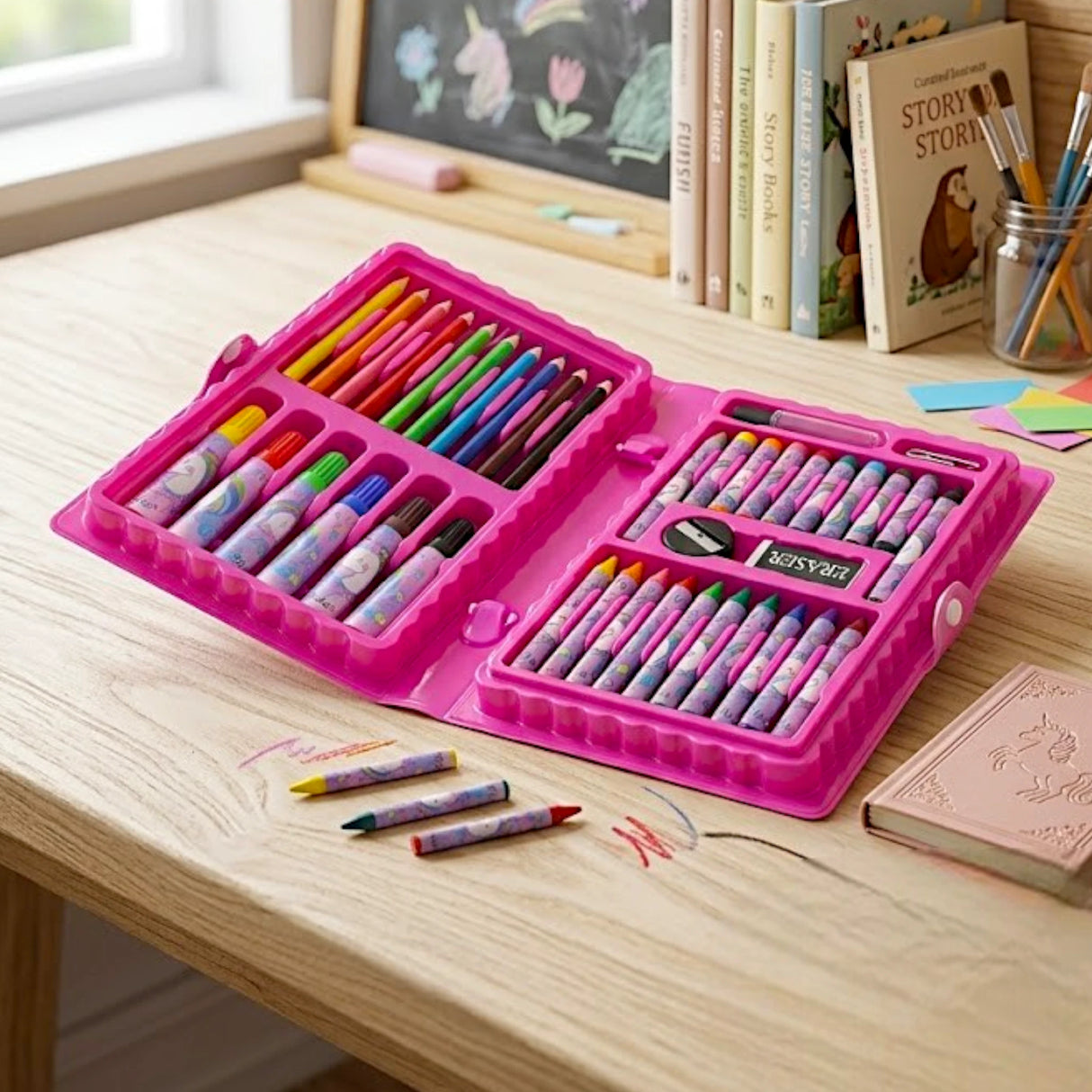 color box 42pc unicorn
