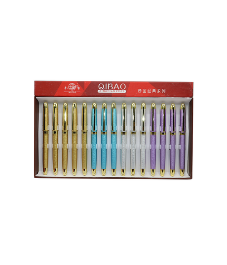 qibao fancy fountain pen with metal body 3363
