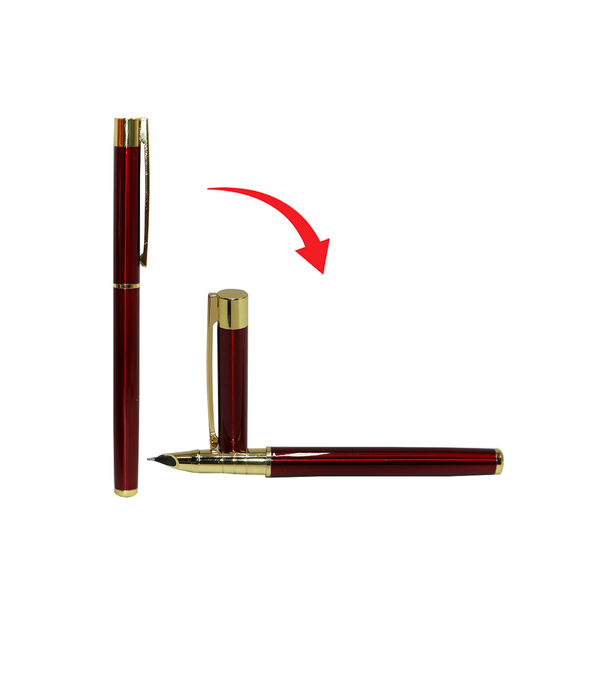qibao fancy fountain pen with metal body 3609
