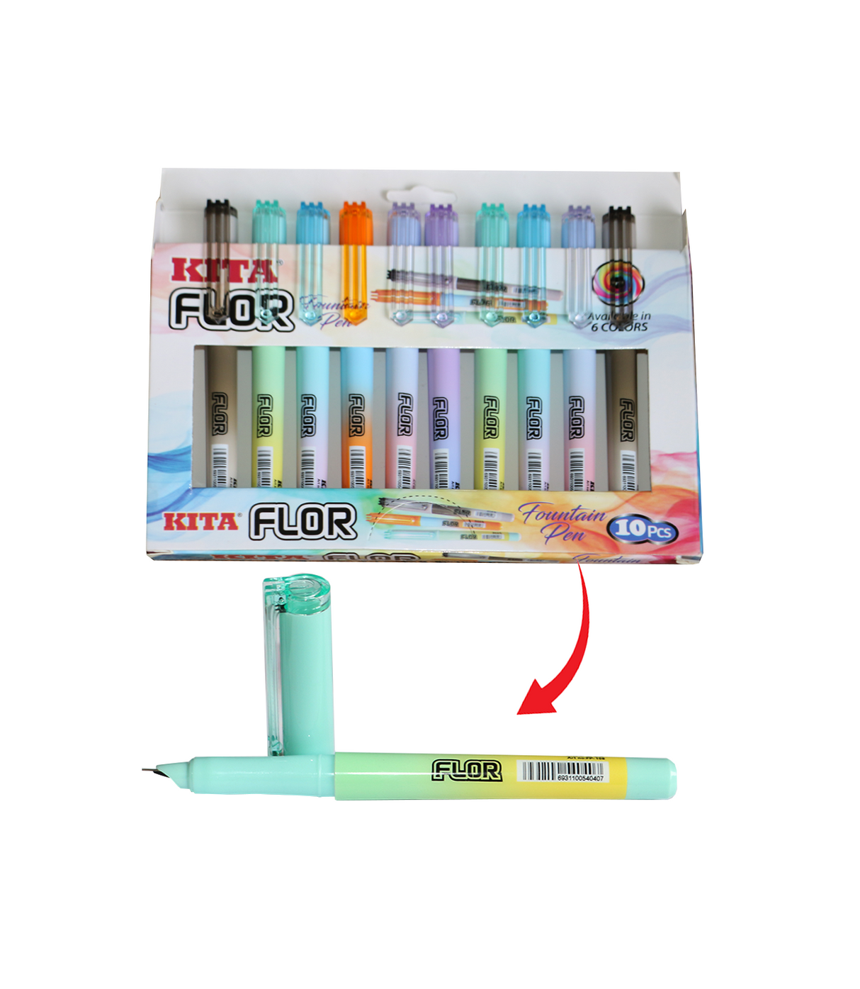 kita flor fountain pen fp-108