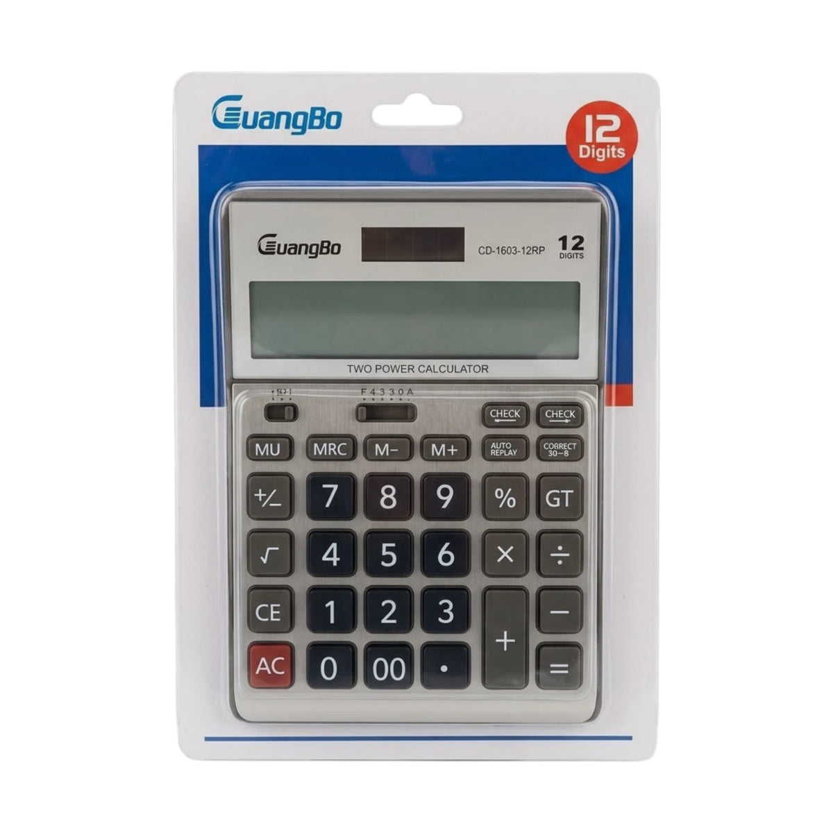 euangbo calculator 12 digits cd-1803