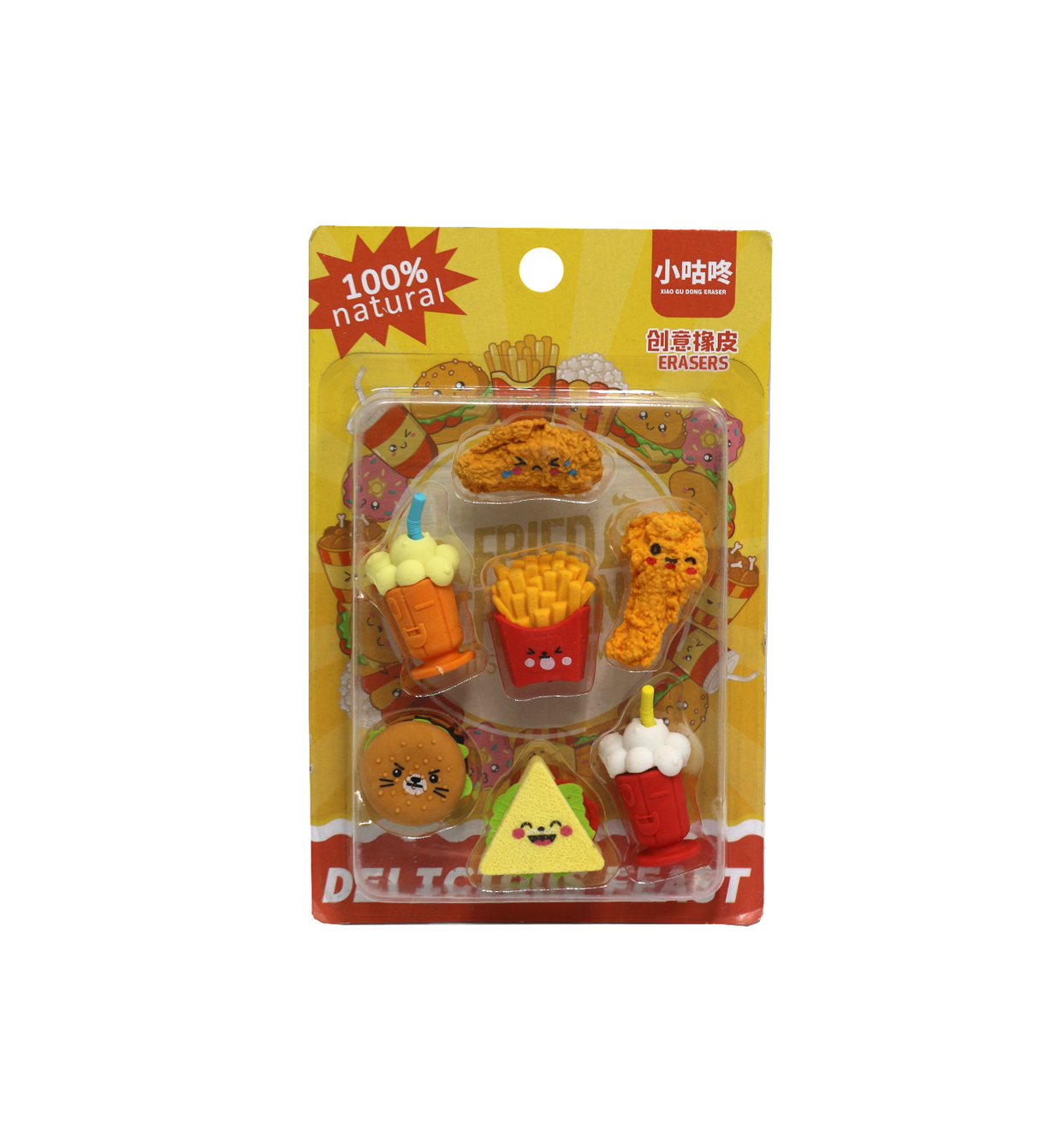 delicious feast eraser set china xgd-8908