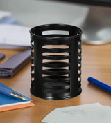 metal pen holder round china 807