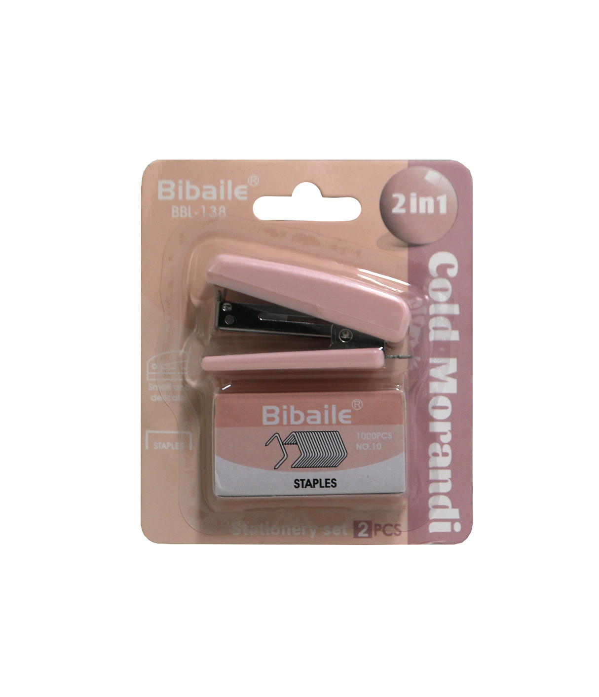 bibaile mini stapler set 2in1 china bbl-138