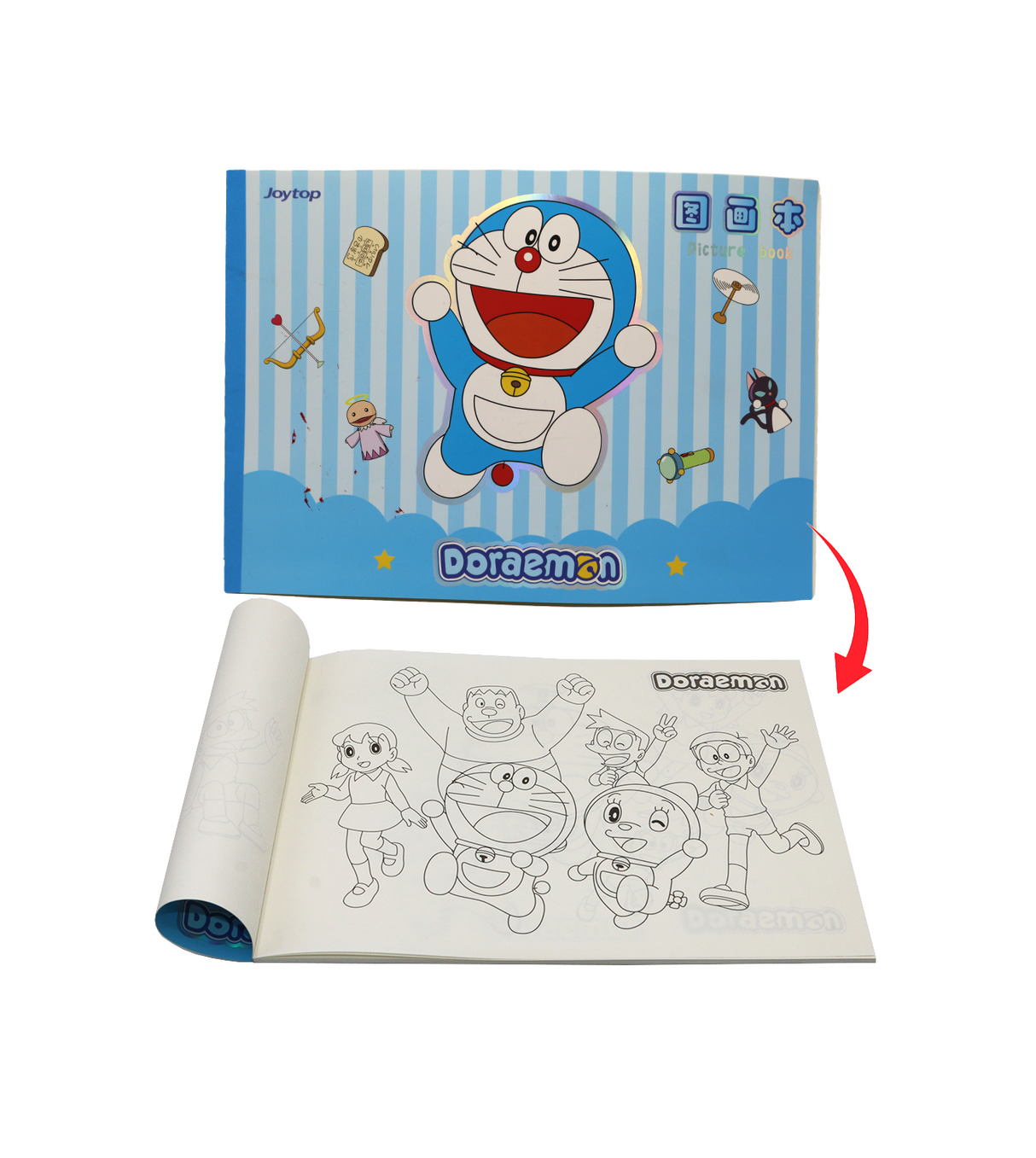 color book doreamon china 103120