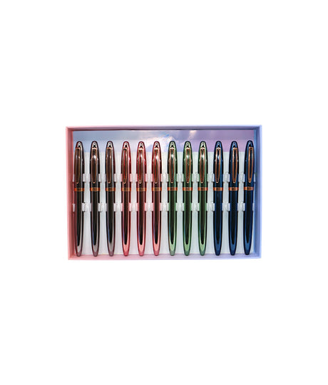 ink pen with metal body different color 021