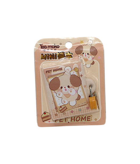 mini lock diary mix character china 9236