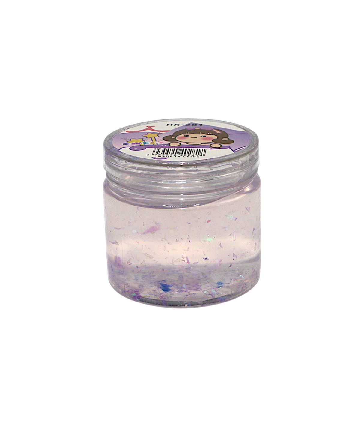 slime glitter multi color e hx-281