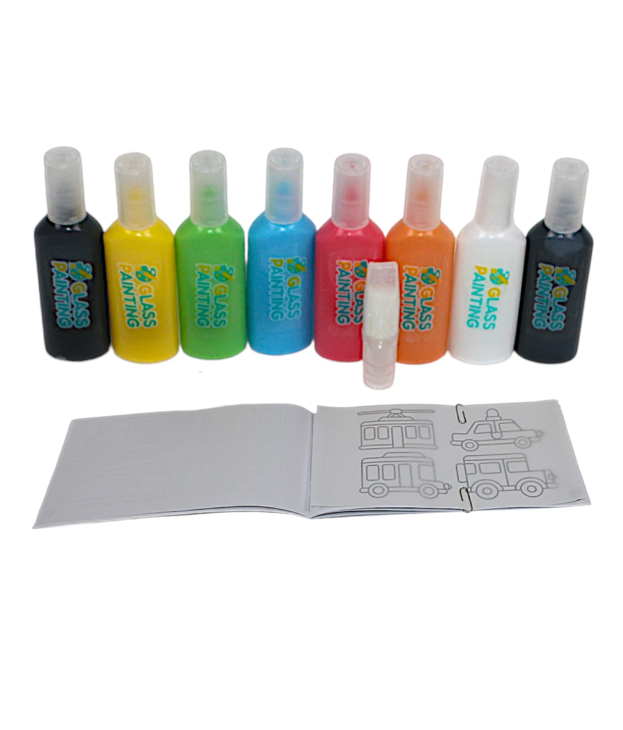 trafic color painting sticker art 708-32