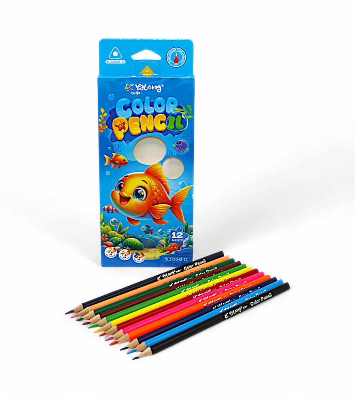yalong color pencil 12 color yl241043-12 china