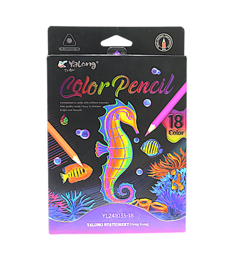 yalong color pencil 18 color yl241035-18 china