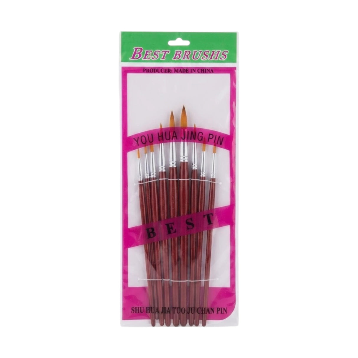 best painting brush round 12pc a818-12br