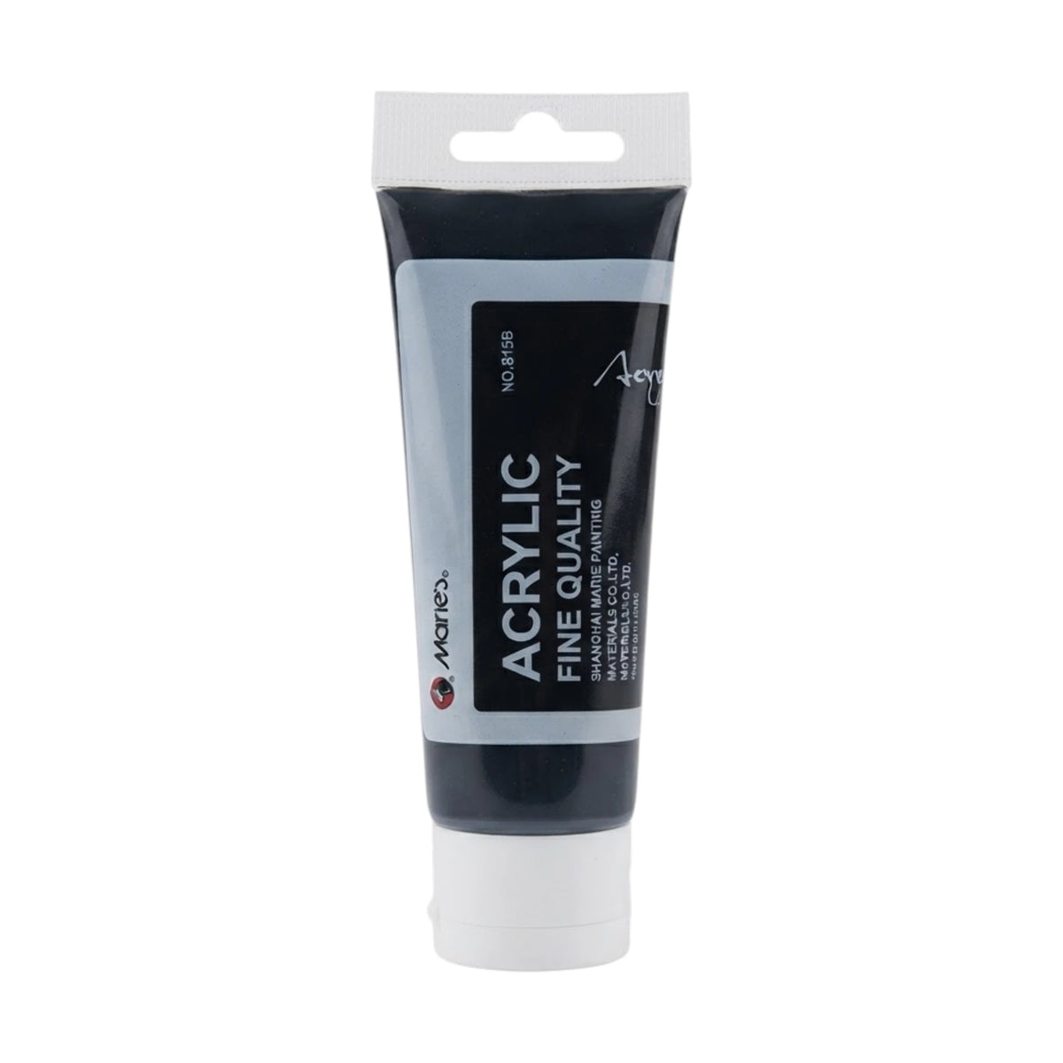 maries acrylic paint ivory black 75ml 792