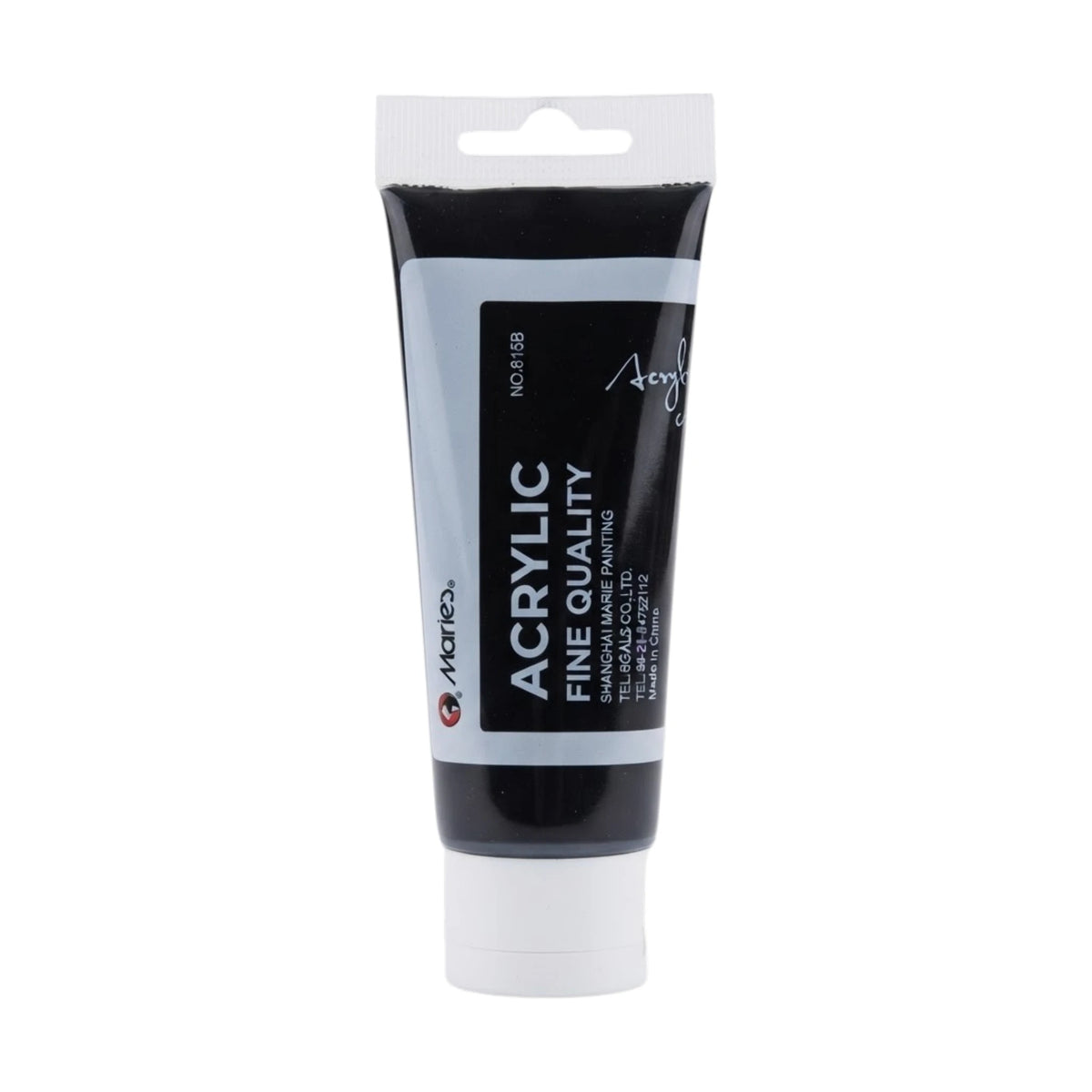 maries acrylic paint mars black 75ml 791