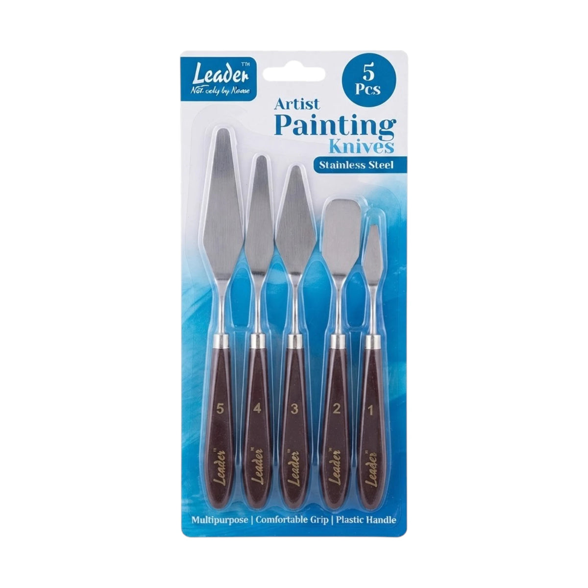 leader painting knives set 5pc
