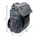 college bag leather 17x12x5'' china 8689