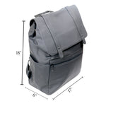 college bag leather 18x17x6'' china 8110