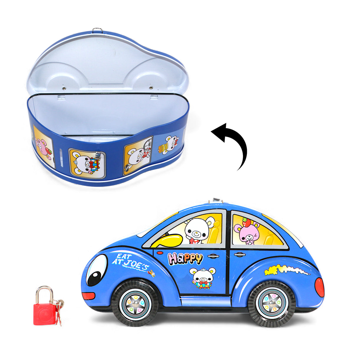 metal money box car shape china  010