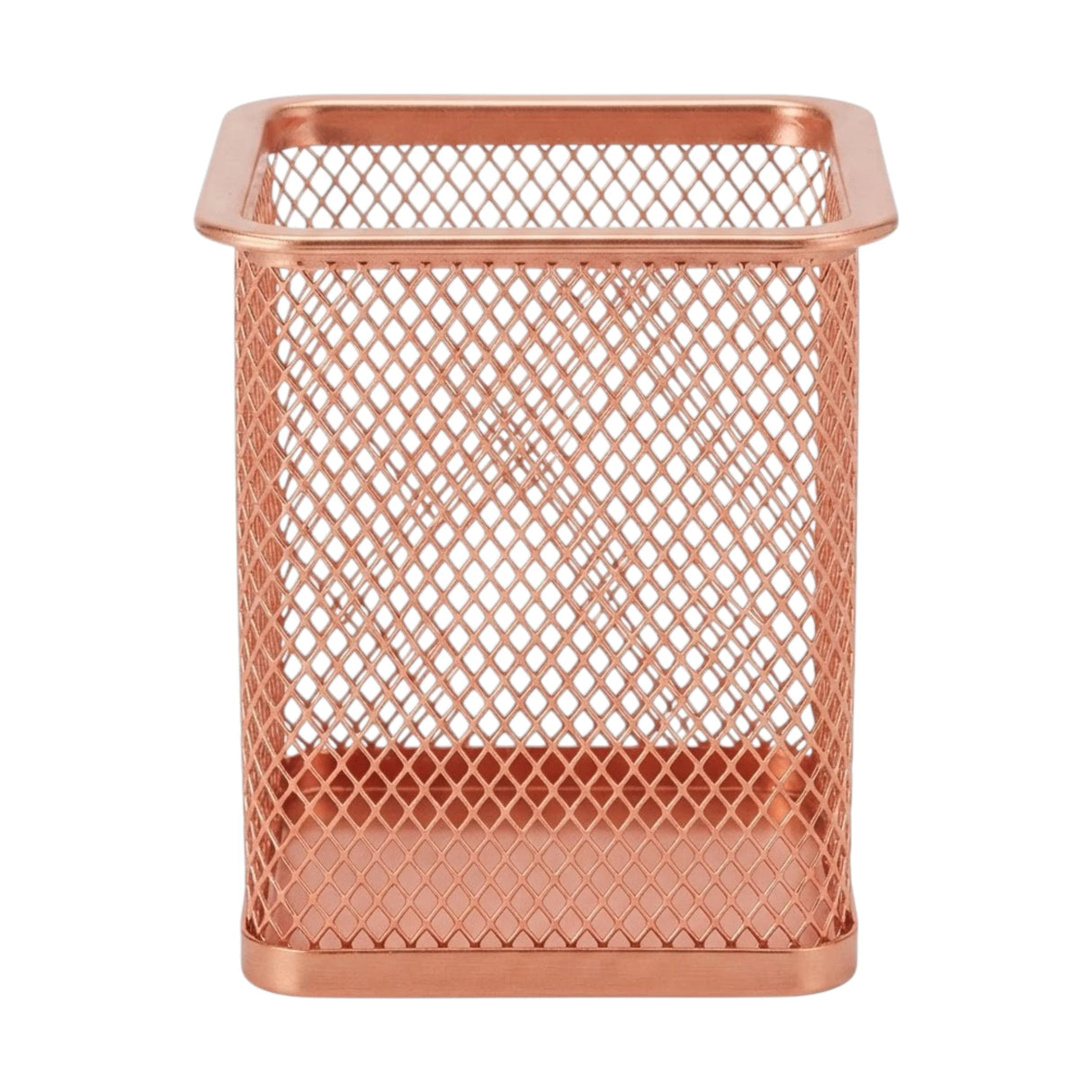 pen holder jali square copper