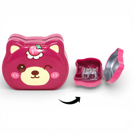 metal jar sharpener with 2 hole 6832 china