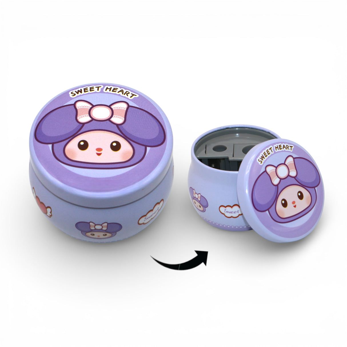 metal jar sharpener with 2 hole 6831 china