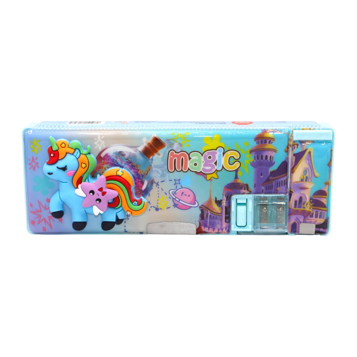 magnet geometry box with sharpener 569 mix character china