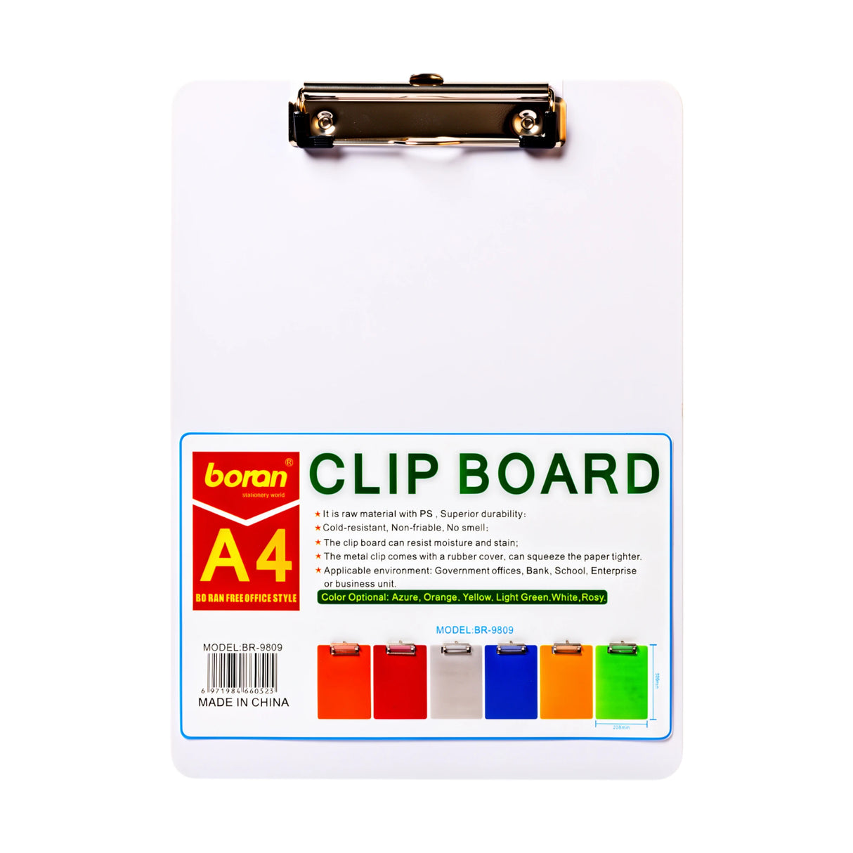 exam clip board br-9809 china