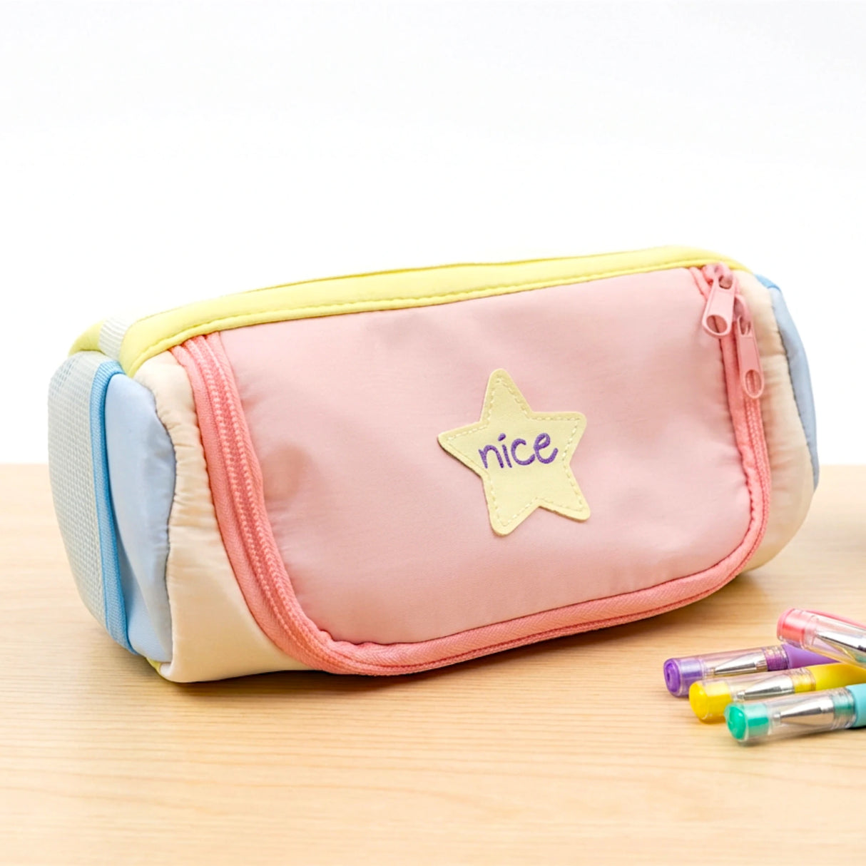 geometry pouch with extra pocket china