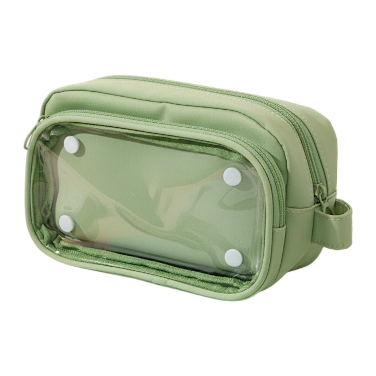 geometry pouch 2 zipper china