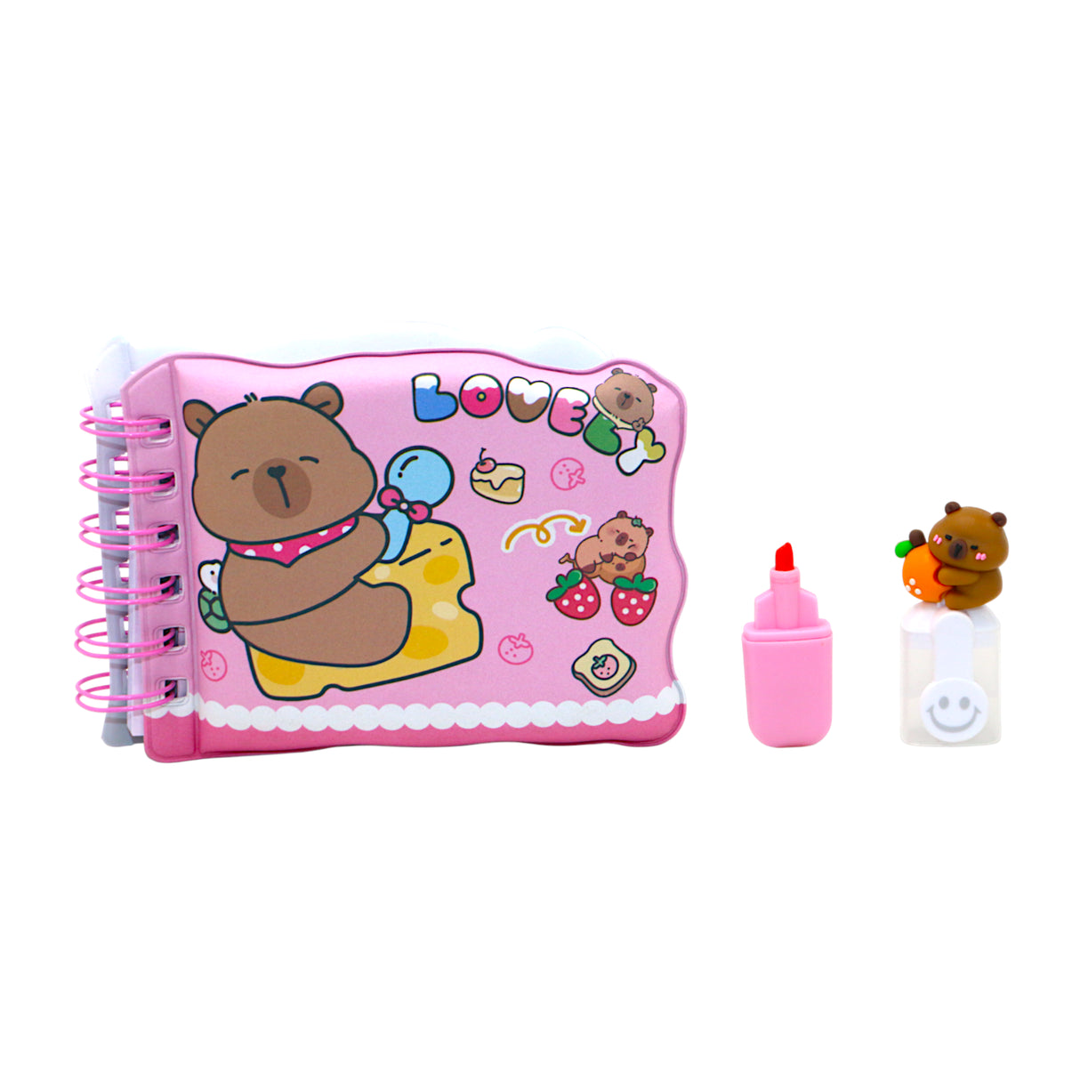 foaming diary with mini highlighter t004 china