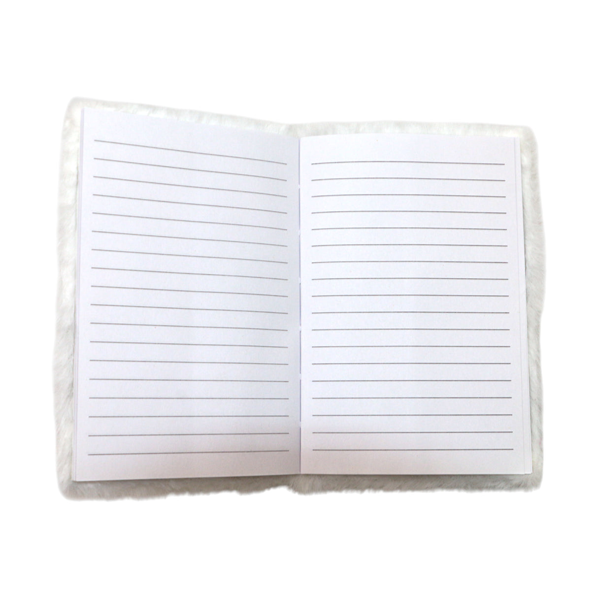 mini fur diary with cartoon cahracter china r2-8
