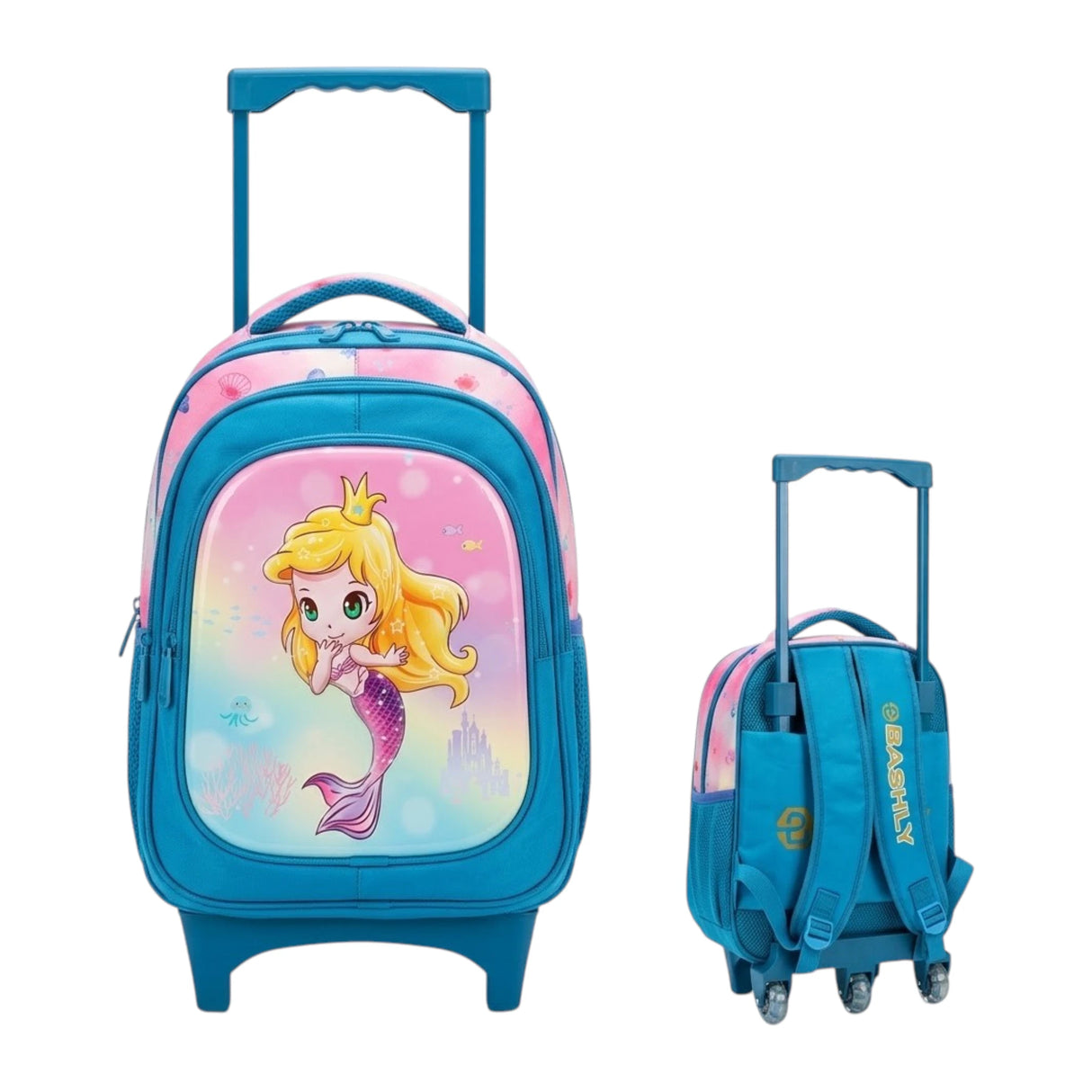 trolly bag 14'' mermaid