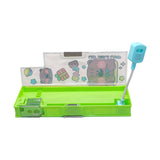 magnet geometry box with sharpener mix character 9300-2 china