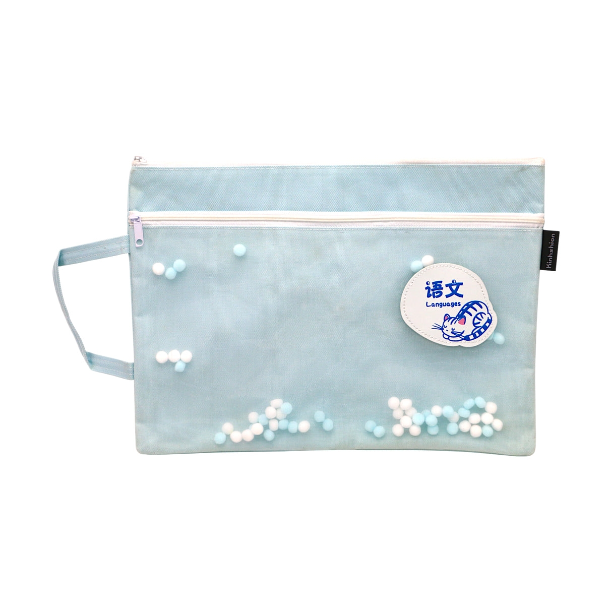 kinhshion folder bag 2 zips a4 172 china
