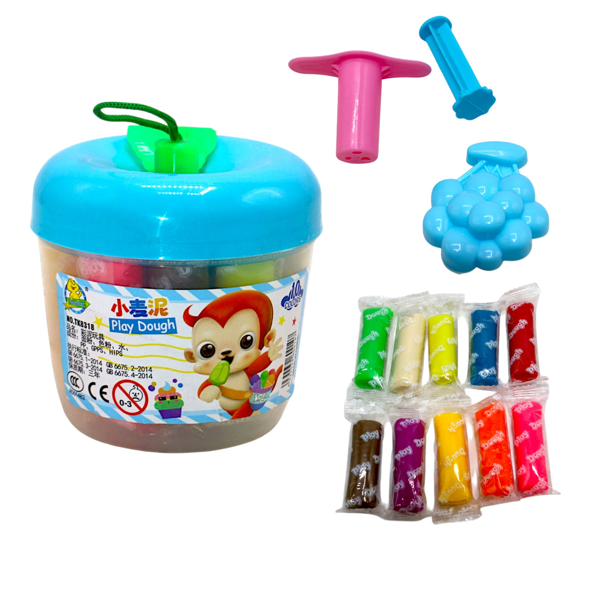 play dough 10color tk8318