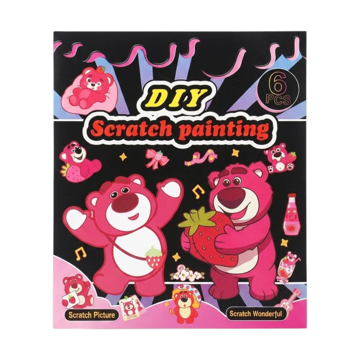 diy scratch painting 6pc wx-ggs