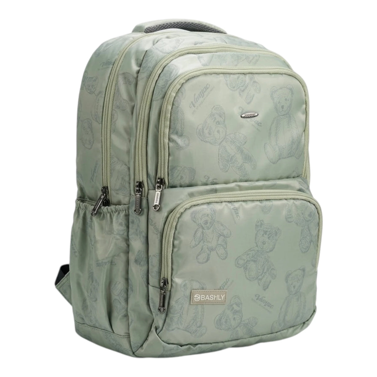 bashly school bag bear print