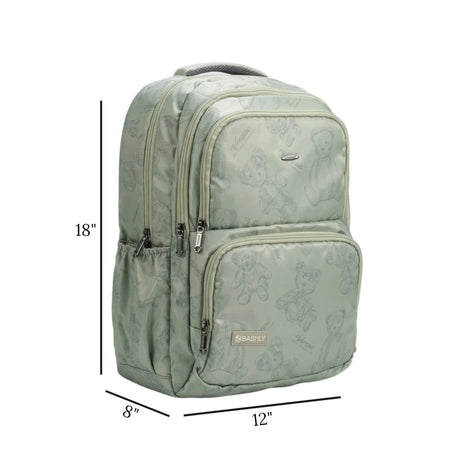 bashly school bag bear print