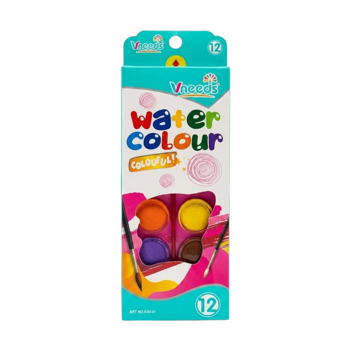 water color 12 color v0301