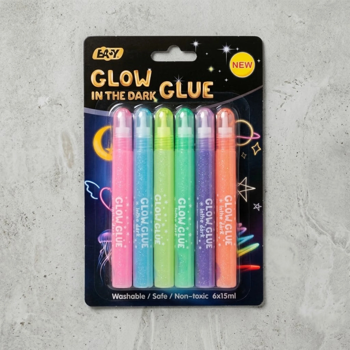 glow glue set 6pc my287