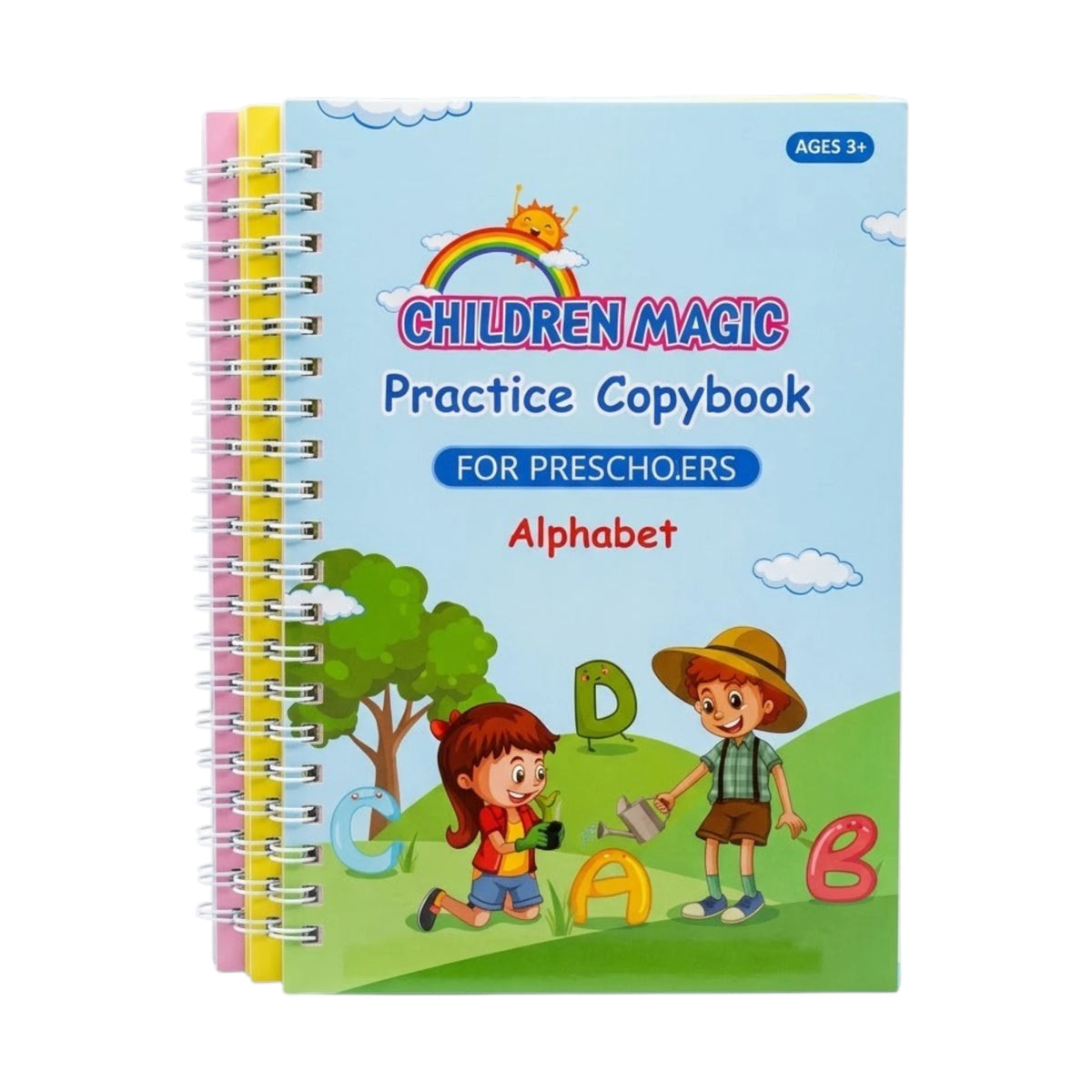 childernn magic practice copybook age 3+