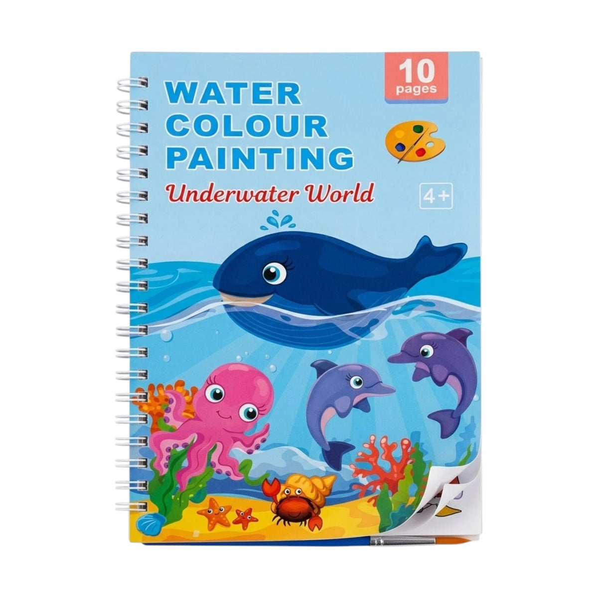 water color painting age 4+ 10 pages
