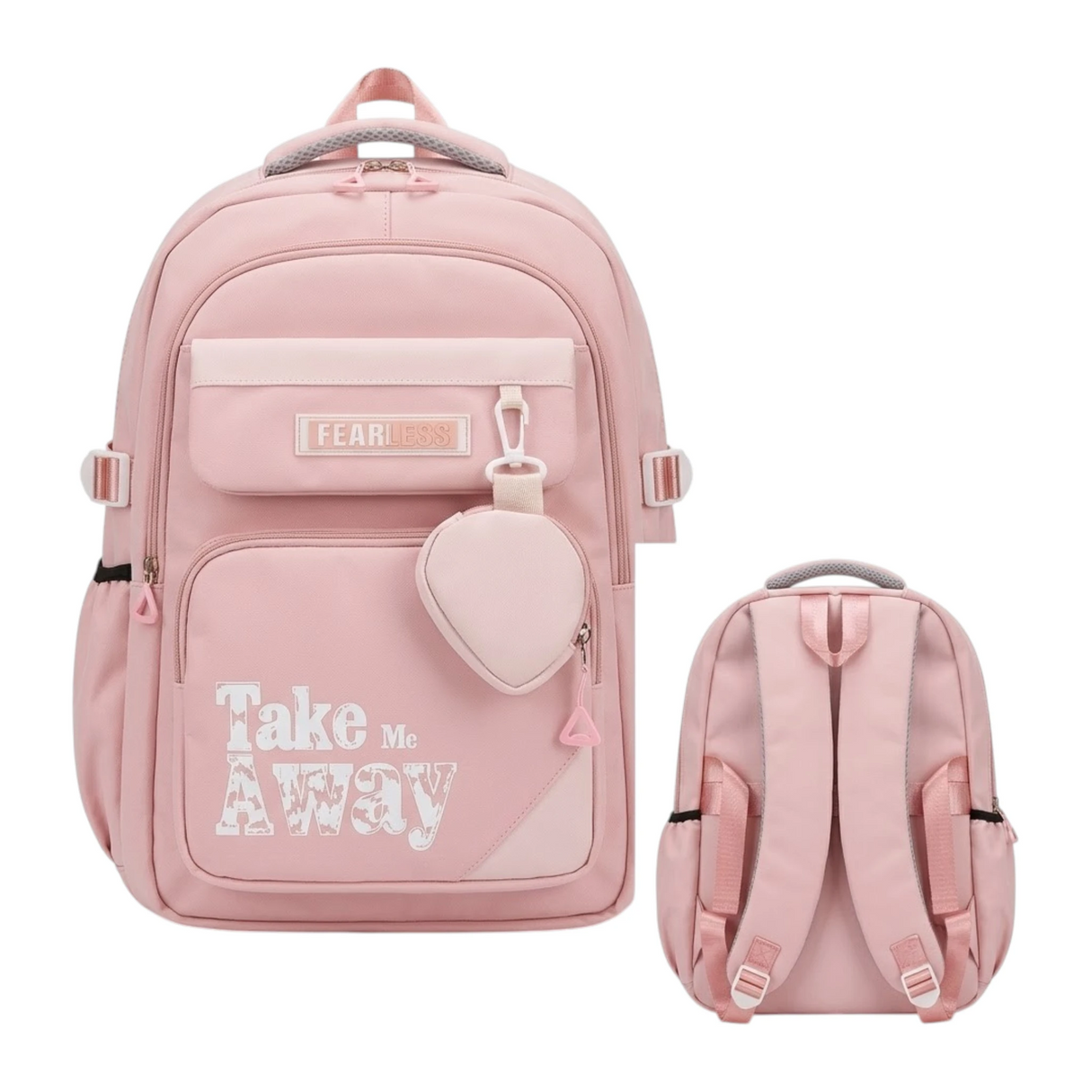 school bag with mini pouch ms-17