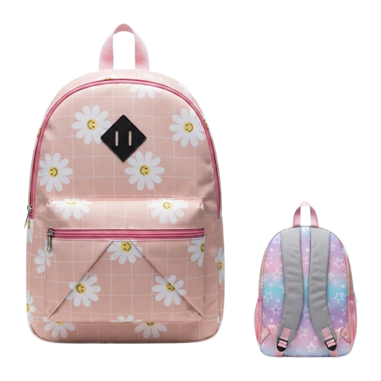 school bag flower emoji