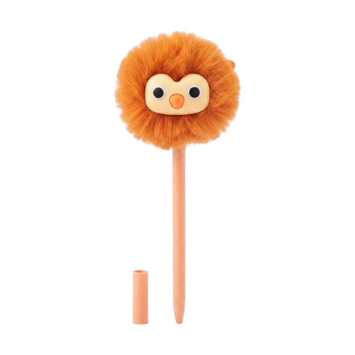 gel pen with fur bird on top 7081 china