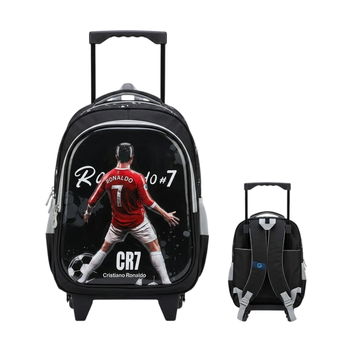 trolly school bag 16'' ronaldo
