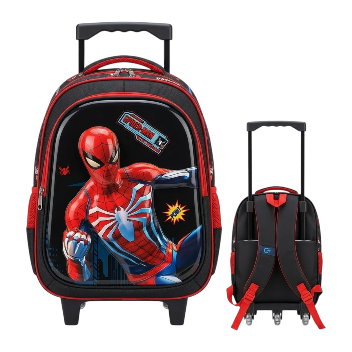 trolly school bag 16'' spider