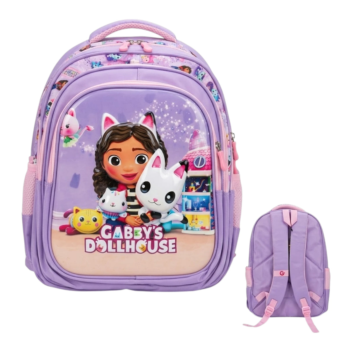 school bag gabby's doll house 18" 2388