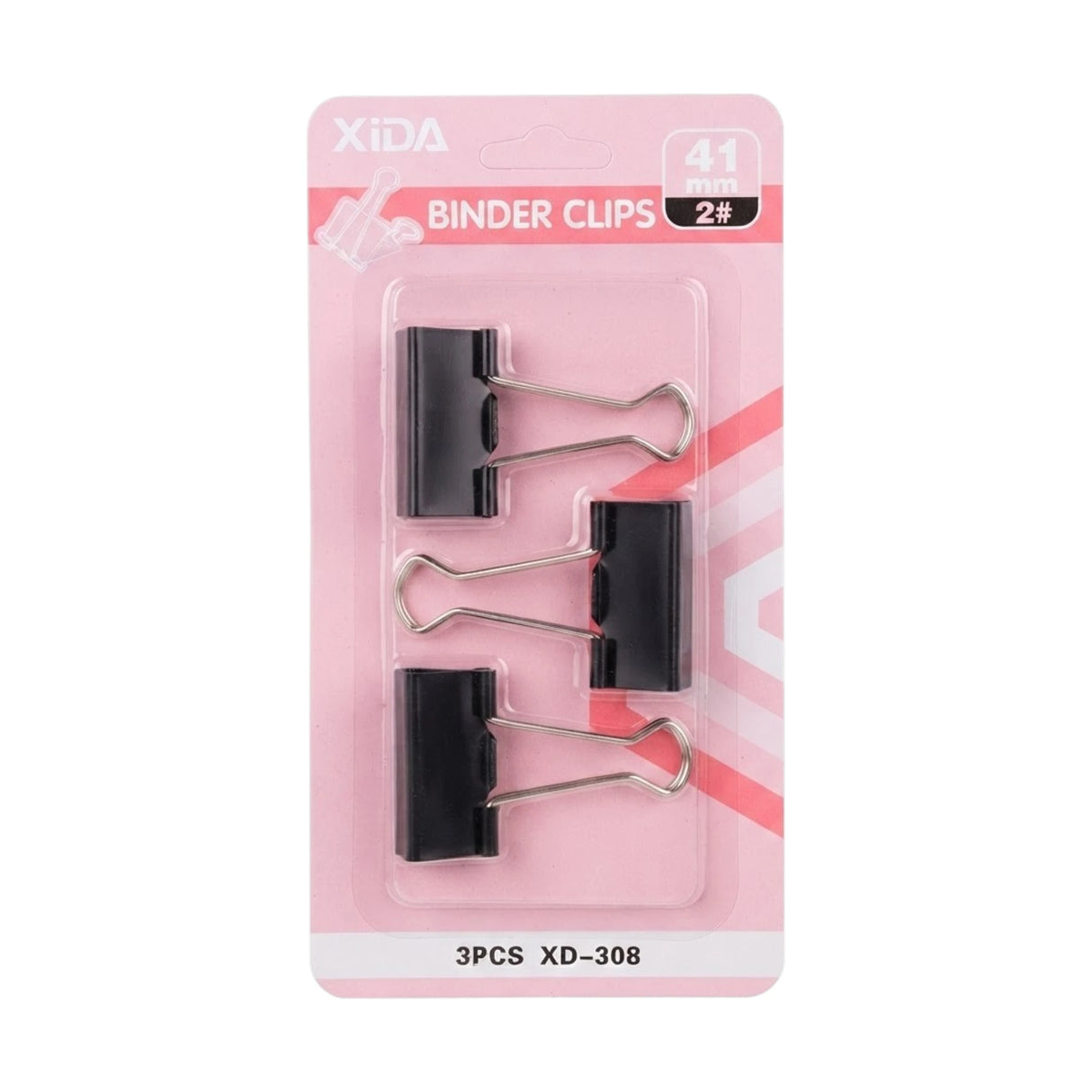 paper binder clip 41mm 3pc china 308