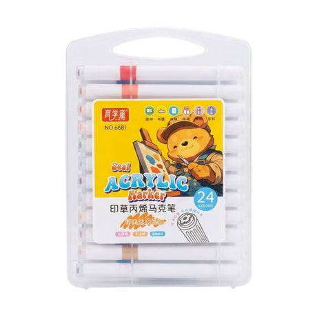 acrylic color marker 18pc 6681 china